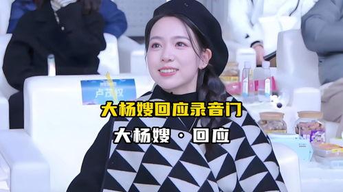 网上爆料大杨嫂录音视频,揭秘事件背后惊人真相